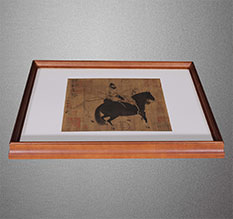 茂南书画装裱配框服务案例